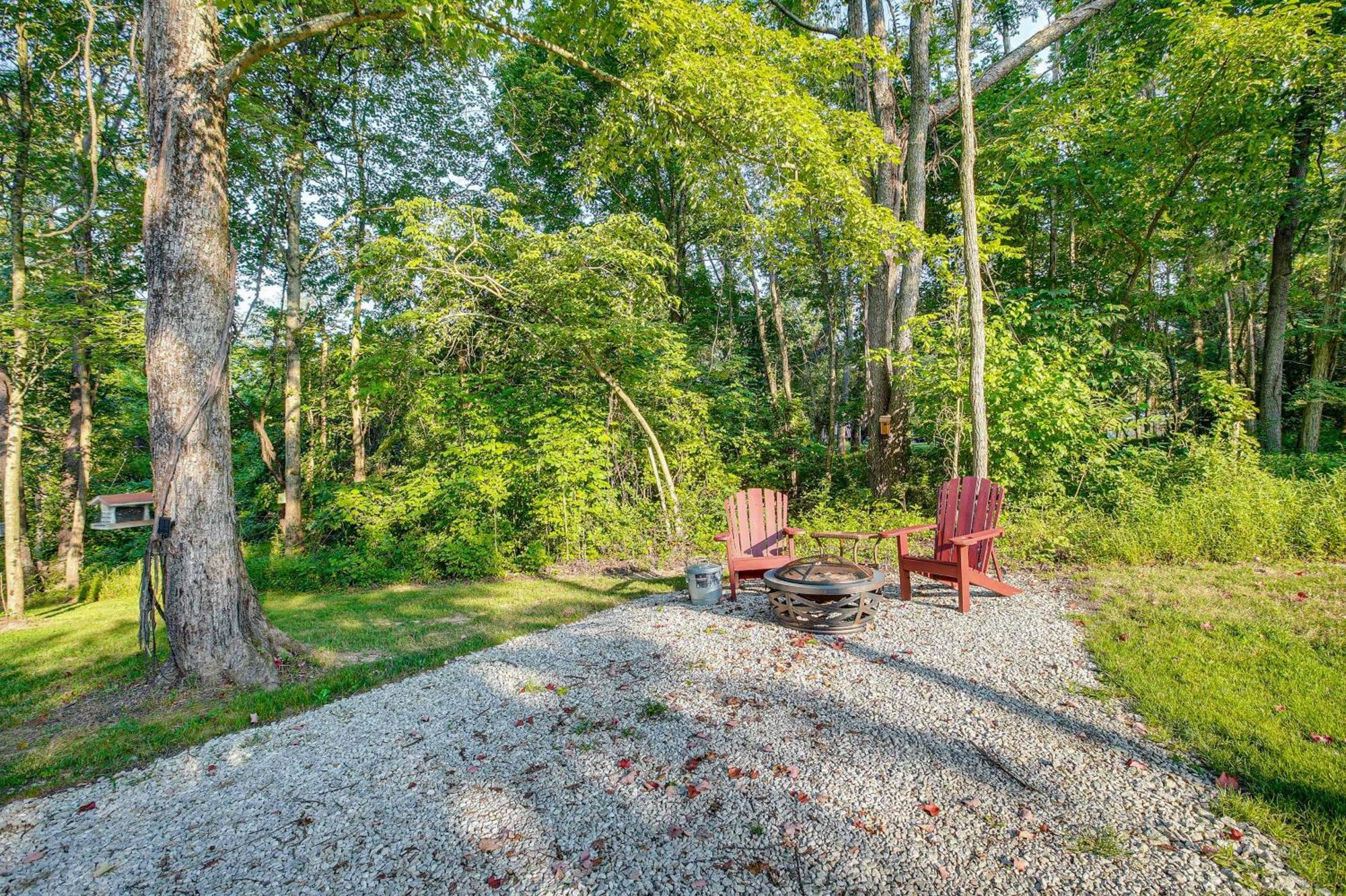 Idyllic Cabin In The Heart Of Hocking Hills Rockbridge ภายนอก รูปภาพ